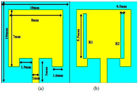 Defected Ground Structure Patch Antenna Images