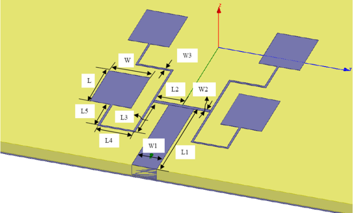 Microstrip Patch Antenna Array Gain Formula