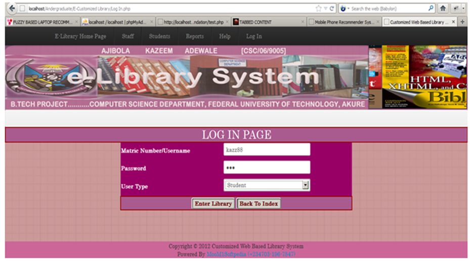 library hunter login